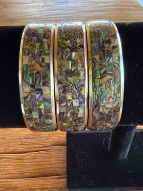 Mosaic Shell Bracelet